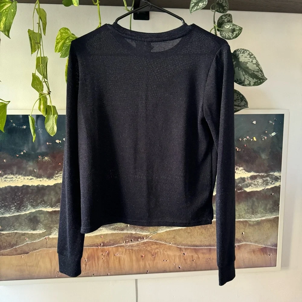 H&M Divided Thin Knit Glittery Sweater